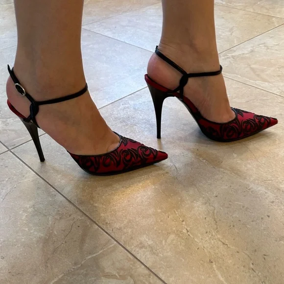 Casadei vintage red pumps - Picture 5 of 10